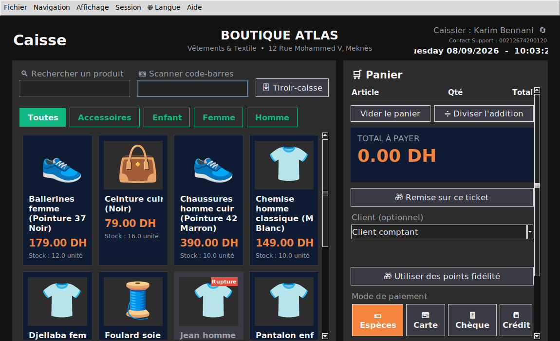Caisse Master